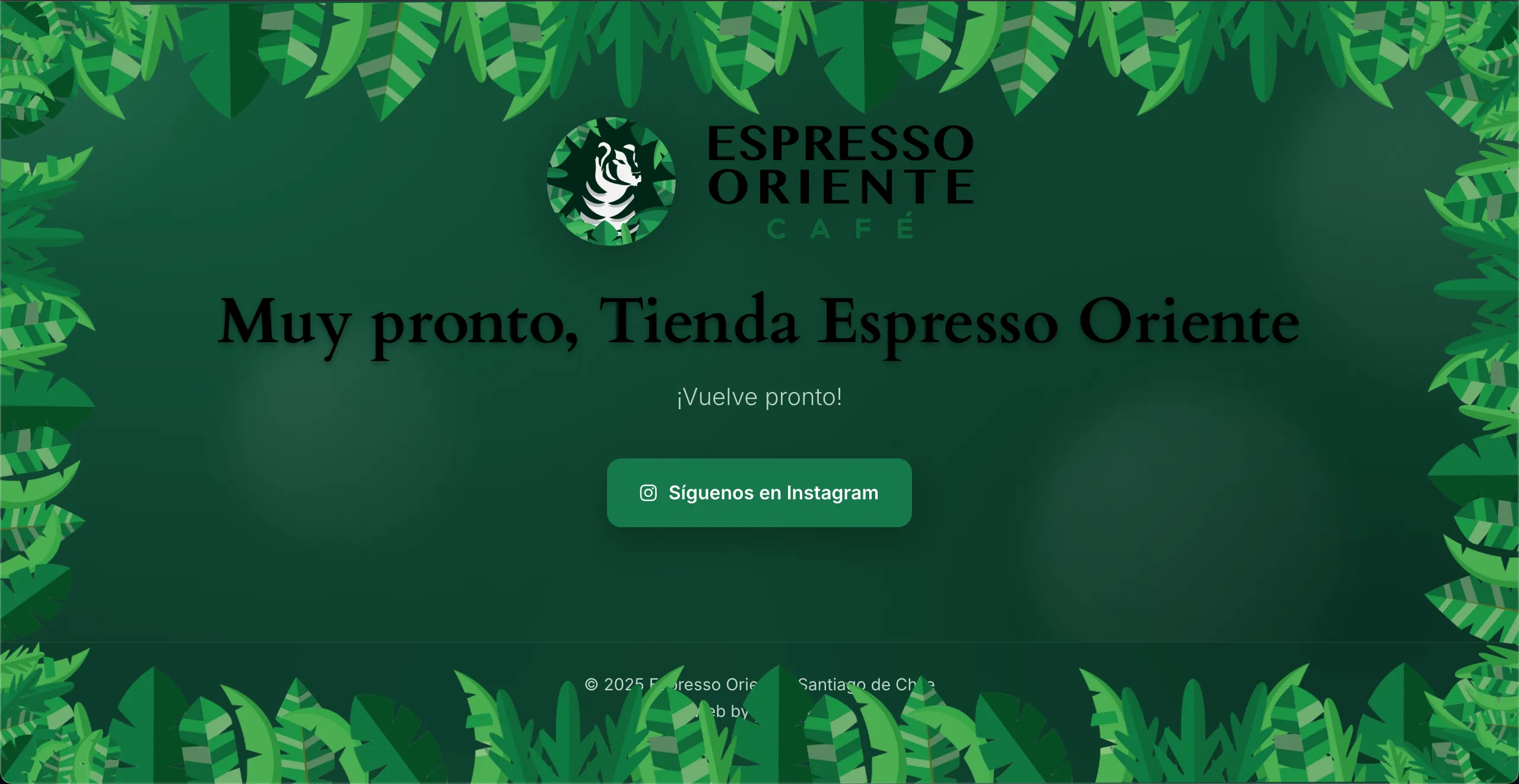 Espresso Oriente